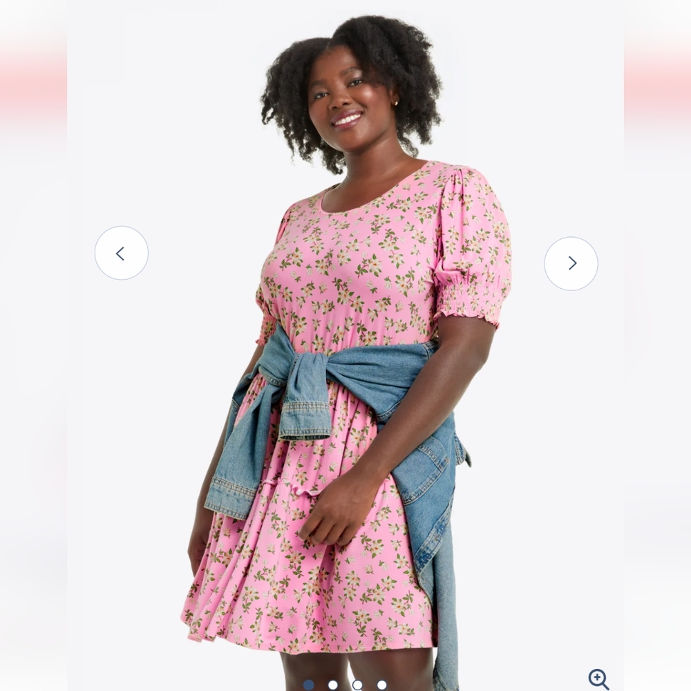 NWT Draper James Lee Ann Dress in Pink Magnolia